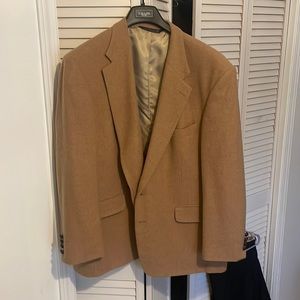Lands’ End camel hair sport coat
